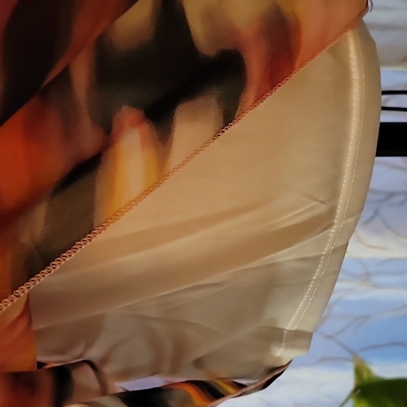 NWT NY Collection Women's Abstract Gemstone Blouse - Picture 9 of 13